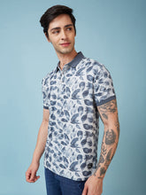 Men's Printed Polo Neck Half Sleeves T-shirts